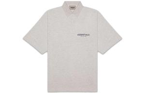 Футболка-поло Fear of God Essentials FW20, серый