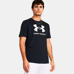 Футболка Under Armour Sportstyle Logo, черный