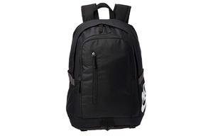 Nike Полиэстеровый рюкзак обычный унисекс черный, Black
