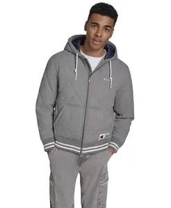 Мужская стеганая куртка из шерстяной смеси Champion, серый