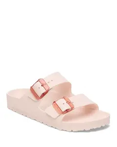 Женские сандалии Arizona Eva Stealth с пряжкой Birkenstock, розовый