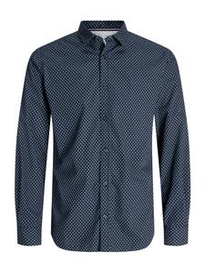 Рубашка на пуговицах классического кроя JACK & JONES JACK & JONES JJMATHEO, Navy