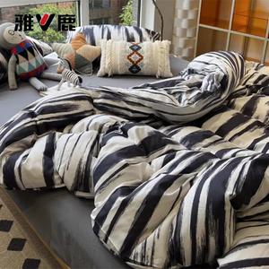 Yalu Комплект постельного белья 4 предмета, 180x220 см, простыня