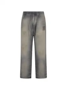 Брюки на завязках AMIRI, серый