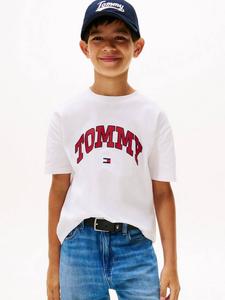 Детская бейсбольная футболка Tommy Hilfiger, White