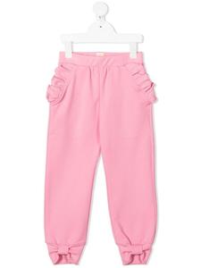 Wauw Capow By Bangbang джоггеры с оборками, розовый