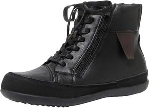 Женские ретро ботильоны на шнуровке, подходят для осени и зимы, с плоской подошвой, модные и удобные, большого размера. Fusecottc, Black