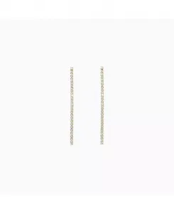 Серьги Cherie из стерлингового серебра с позолотой 18 карат — идея для праздничного подарка Bearfruit Jewelry, gold