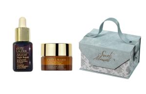 Advanced Night Repair Новая китайская коллекция Blue Box по уходу за кожей Успокаивающая, подтягивающая, увлажняющая, восстанавливающая ESTEE LAUDER, Small коричневый Bottle Essence 7ml + Small коричневый Bottle Eye Cream 5ml