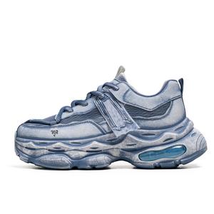 Низкие массивные кроссовки мужские NANJIREN, Blue