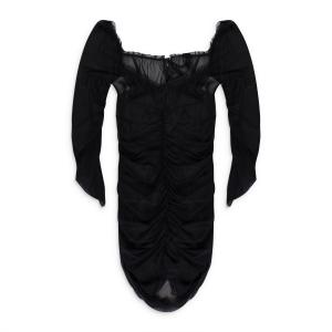 Эксклюзиное черное платье MARIONETTE DAY DRESS Daisy