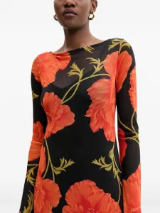 Платье макси с длинными рукавами Never Fully Dressed, черный