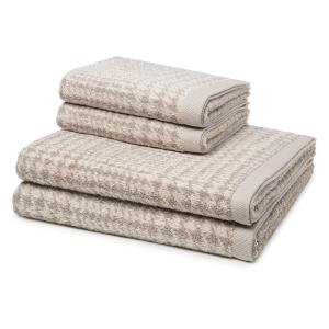 Буксировочный комплект brooklyn glencheck 4 предмета Möve, коричневый