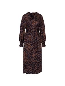 Платье-рубашка SEIDENSTICKER Schwarze Rose, коричневый