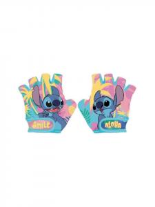 Lilo & Stitch Разноцветные велосипедные перчатки для маленьких велосипедистов, размер XS, синие