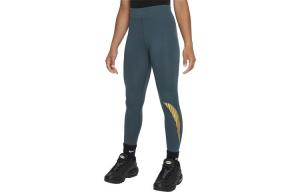 Детские трикотажные спортивные штаны Nike, темно-зеленый