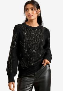 Джемпер Love & Roses Jumper, Black