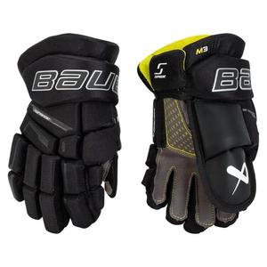 BAUER Перчатки для хоккея с шайбой Model 23, Youth 11-Inch, черные