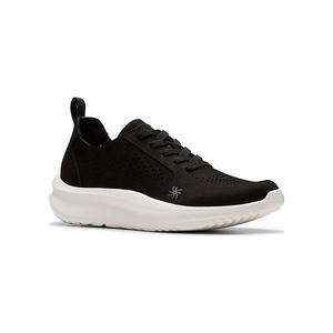 Женские повседневные туфли Cloudsteppers Solevana на шнуровке Clarks, Black Nubuck