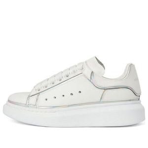 Кроссовки oversized sneakers 'white silver' Alexander Mcqueen, белый