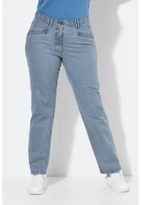 Брюки TAPERED LEG MONY  Ulla Popken, синий