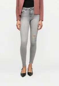 Джинсы onlpower средней посадки, узкий крой Only, Light Grey Denim