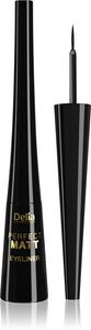 Жидкая подводка для глаз Perfect matt shape master, матовый эффект Delia Cosmetics, atspalvis black 4 мл