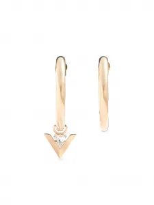 Серьги-кольца Je Les из металла с кристаллами VALENTINO GARAVANI, золотой