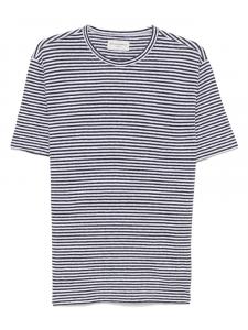 Полосатая футболка Officine Generale, синий
