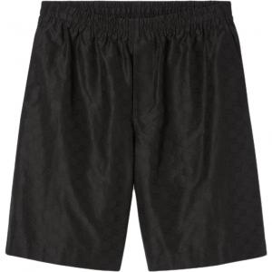 Шорты Gg Faille GUCCI, черный