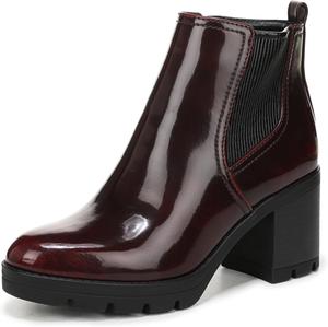 Женские ботильоны Naturalizer Madalynn с каблуком и резиновой подошвой, красный