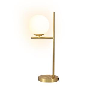 Настольная лампа Caspian 26/21/30 см ZMH, белый