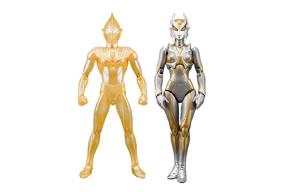 Ультрамен тига соул лимитед ультра акт финал баттл, спарклинг дигимон и камилла, набор фигурок 16 см BANDAI