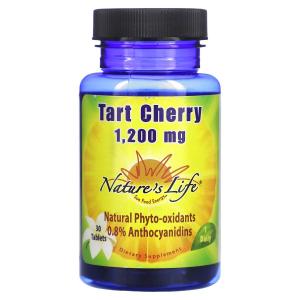 Добавка Nature's Life Tart Cherry 1200 мг, 30 таблеток