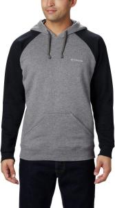 Толстовка с капюшоном Columbia Men's Big Hart II, Charcoal Heather, Black