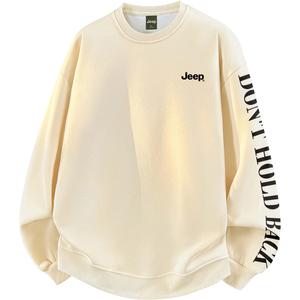 Свитшот для верховой езды Casual Collection Unisex Jeep, оранжевый (fleece-lined)