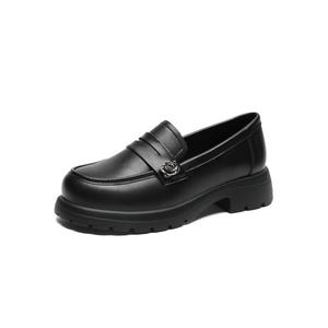 ZHR Женские повседневные туфли 4 см черные, цвет Black