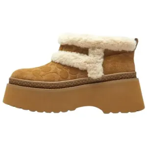 COACH Ботинки Christina женские коричневые