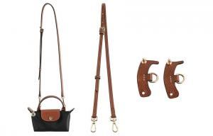 Кожаный наплечный ремень для сумки из коровьей кожи Женский Коричневый Роскошный Уход Мастерская ремесленника