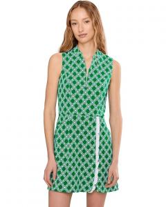Женское платье Lilly Pulitzer Catarina Ruffle Dress Upf, Bamboo Green