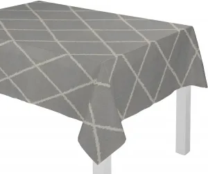 Скатерть Адам "Шкатулка Вальделана Светлая" Adam 80х80 см, темно-серый