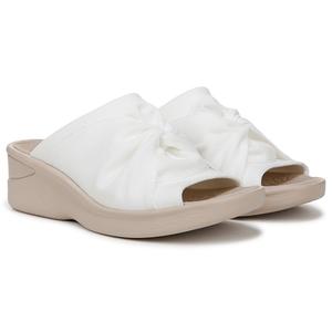 Сандалии на танкетке Smile 3 Bzees For Lifestride, bright white stretch fabric