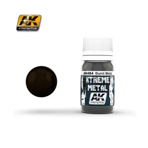 Жженый металл (30 мл), Paint - Xtreme Metal (AK-Interactive)