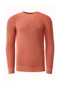 Вязаный свитер простого дизайна. Rusty Neal, оранжевый
