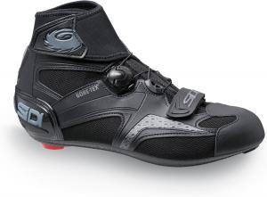 SiDI | Велосипедные туфли, профессиональные шоссейные мужские велотуфли ZERO GORE 2, инновационная система застежки, Gore-Tex, черный