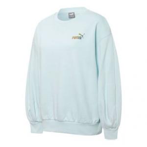 Свитер skb logo printing round-neck sweatshirtblue Puma, синий