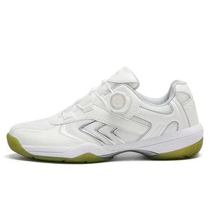 MUSNODO Износостойкие дышащие кроссовки для бадминтона унисекс бело-серые, цвет White Gray