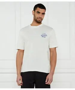 Футболка Натопу Relaxed fit Hugo Blue, бежевый