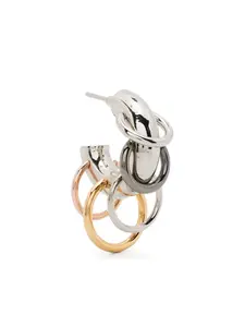 Серьги-кольца Panconesi, серебряный