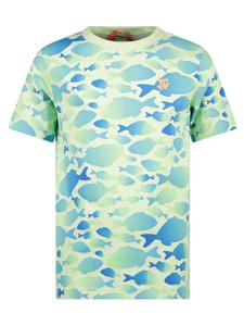 Футболка Tygo & Vito, синий/зеленый